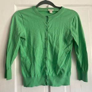 JCREW 3/4 sleeve cardigan